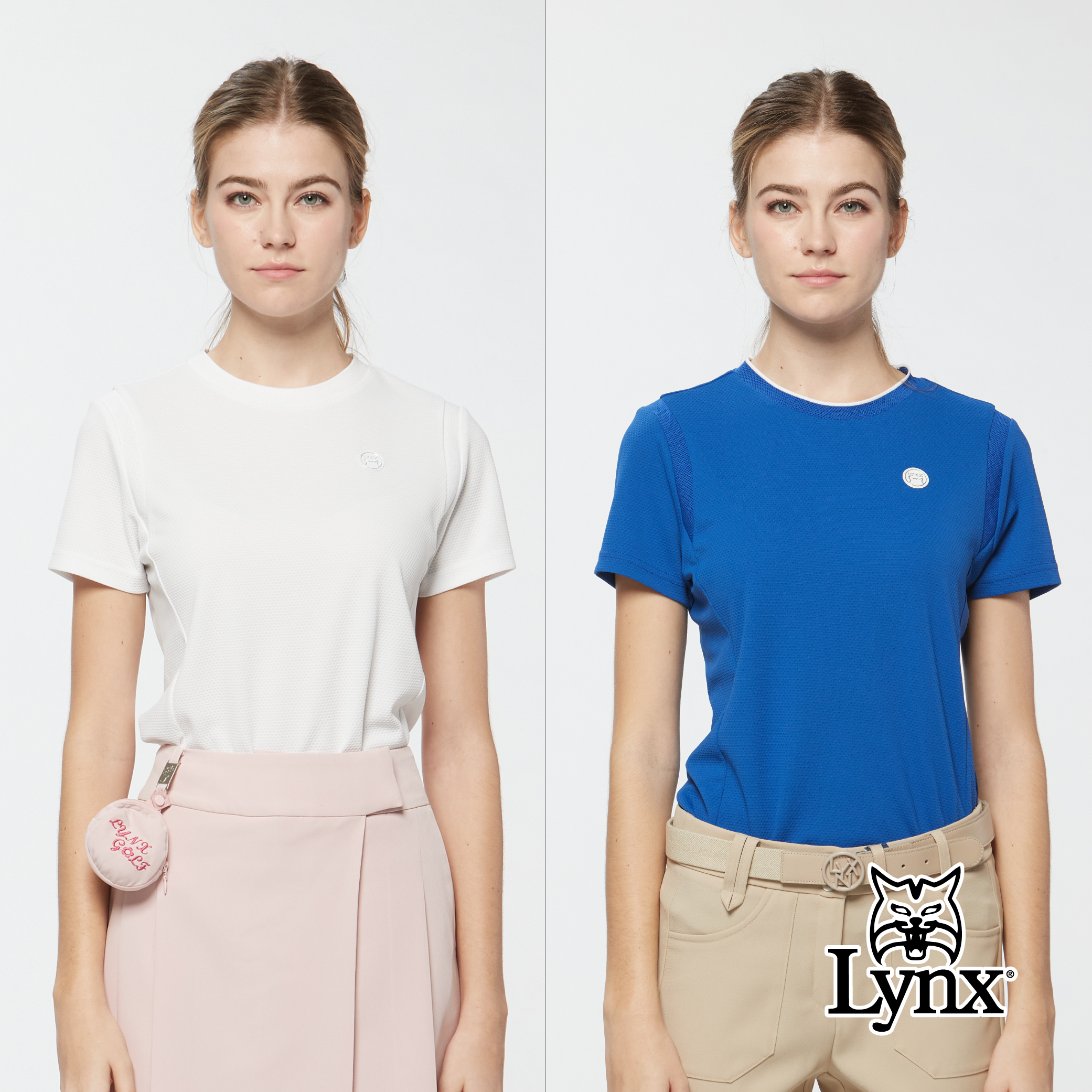 女款吸濕排汗內印涼感圓領短袖T恤