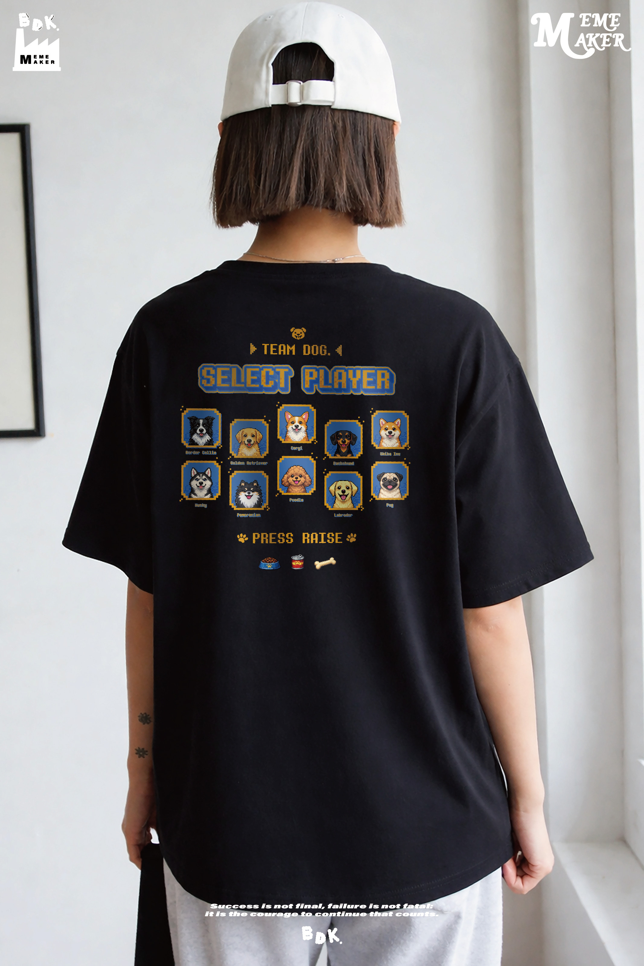 BDK.製造 - 我是狗派 狗派萬歲！ - 短T〈BDK2607〉