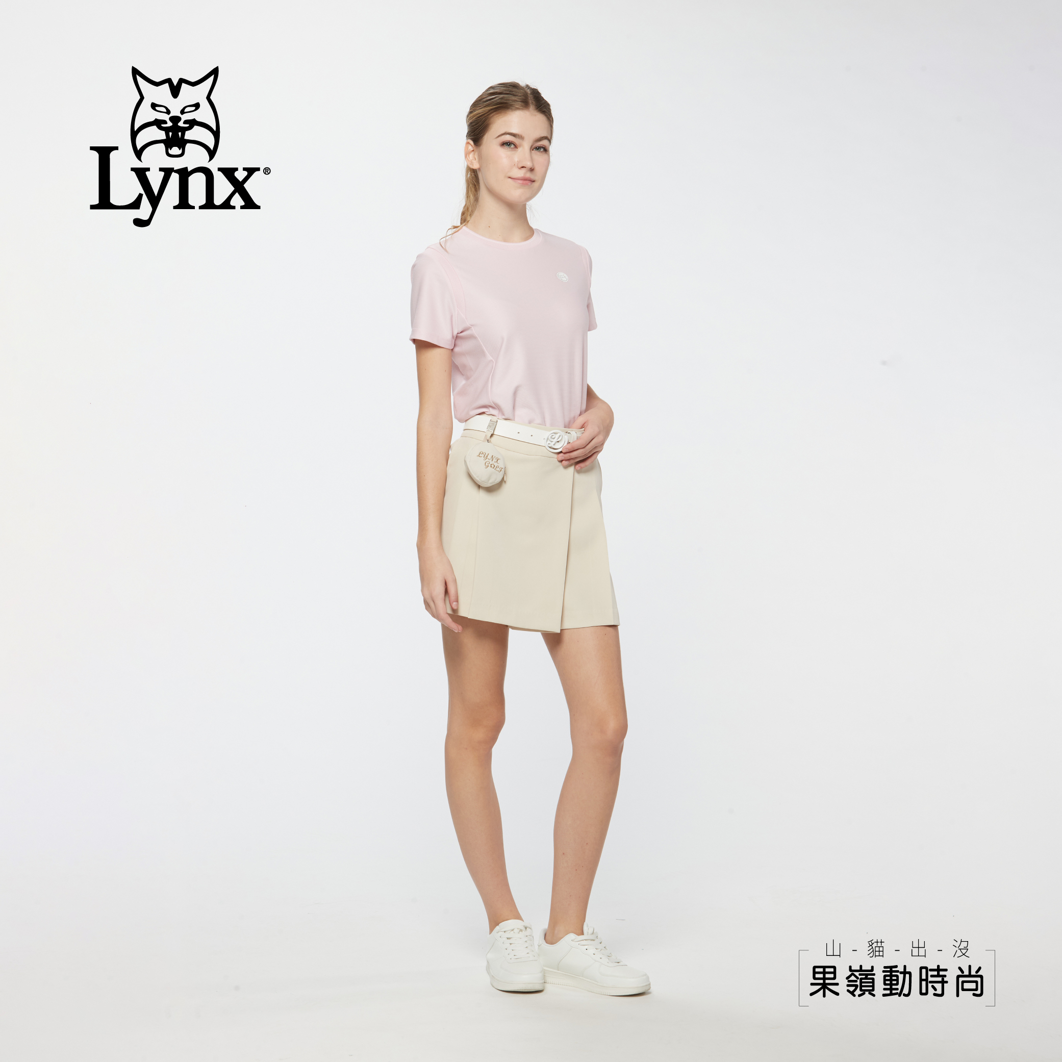 女款吸濕排汗彈性內印涼感圓領短袖T恤