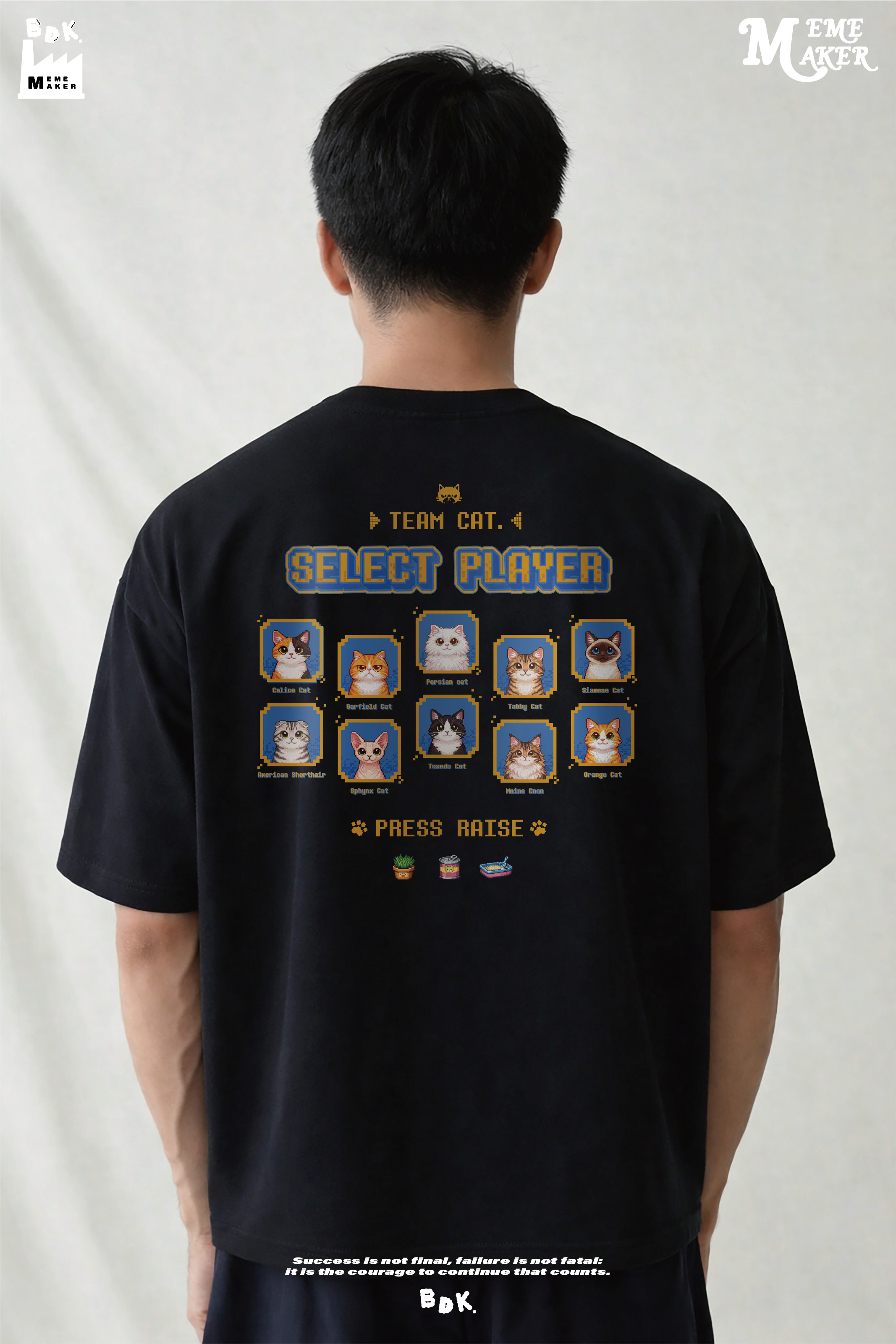 BDK.製造 - 我是喵派 喵派最高！ - 短T〈BDK2608〉