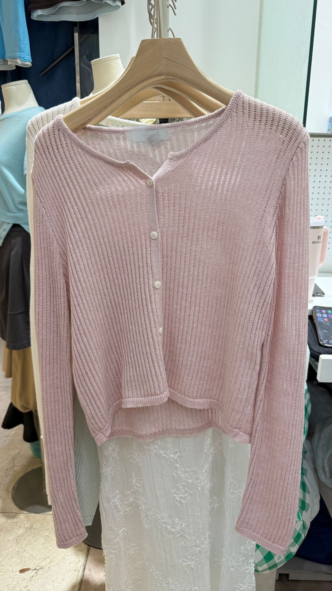 針織薄Cardigan