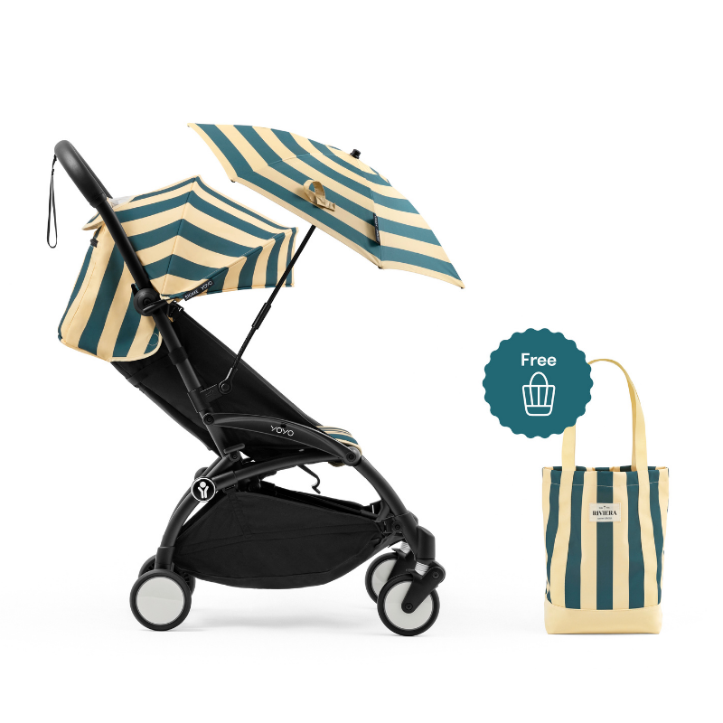 Stokke - YOYO³ 6+顏色布件 海岸系列 夏日套裝(摩洛哥藍) (不包括Yoyo 車架、安全帶)