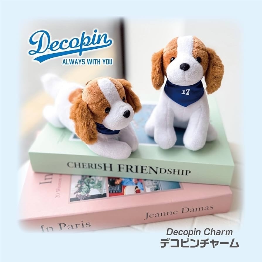 DEKOPIN デコピン 大谷翔平愛犬 彈額頭 球迷必備 毛絨吊飾 娃娃 OTANI