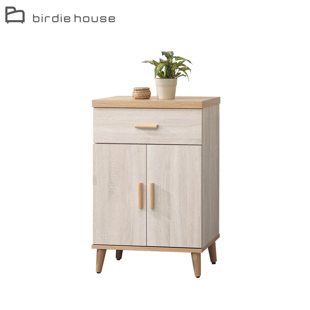 柏蒂家居-米諾2尺二門一抽小展示櫃/收納置物矮櫃