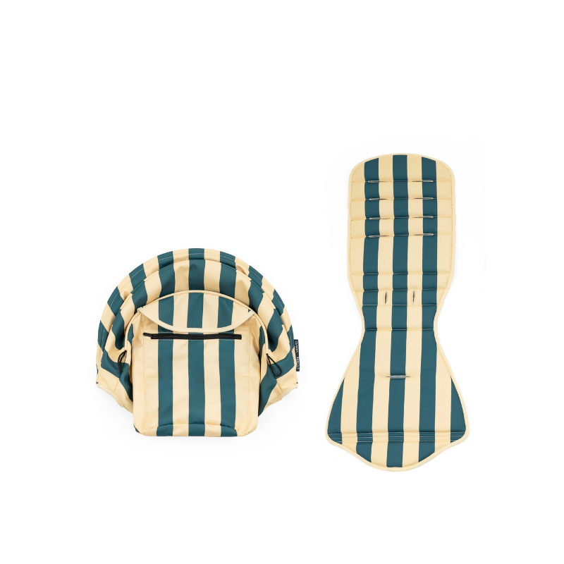 Stokke - YOYO³ 6+顏色布件 海岸系列 夏日套裝(摩洛哥藍) (不包括Yoyo 車架、安全帶)