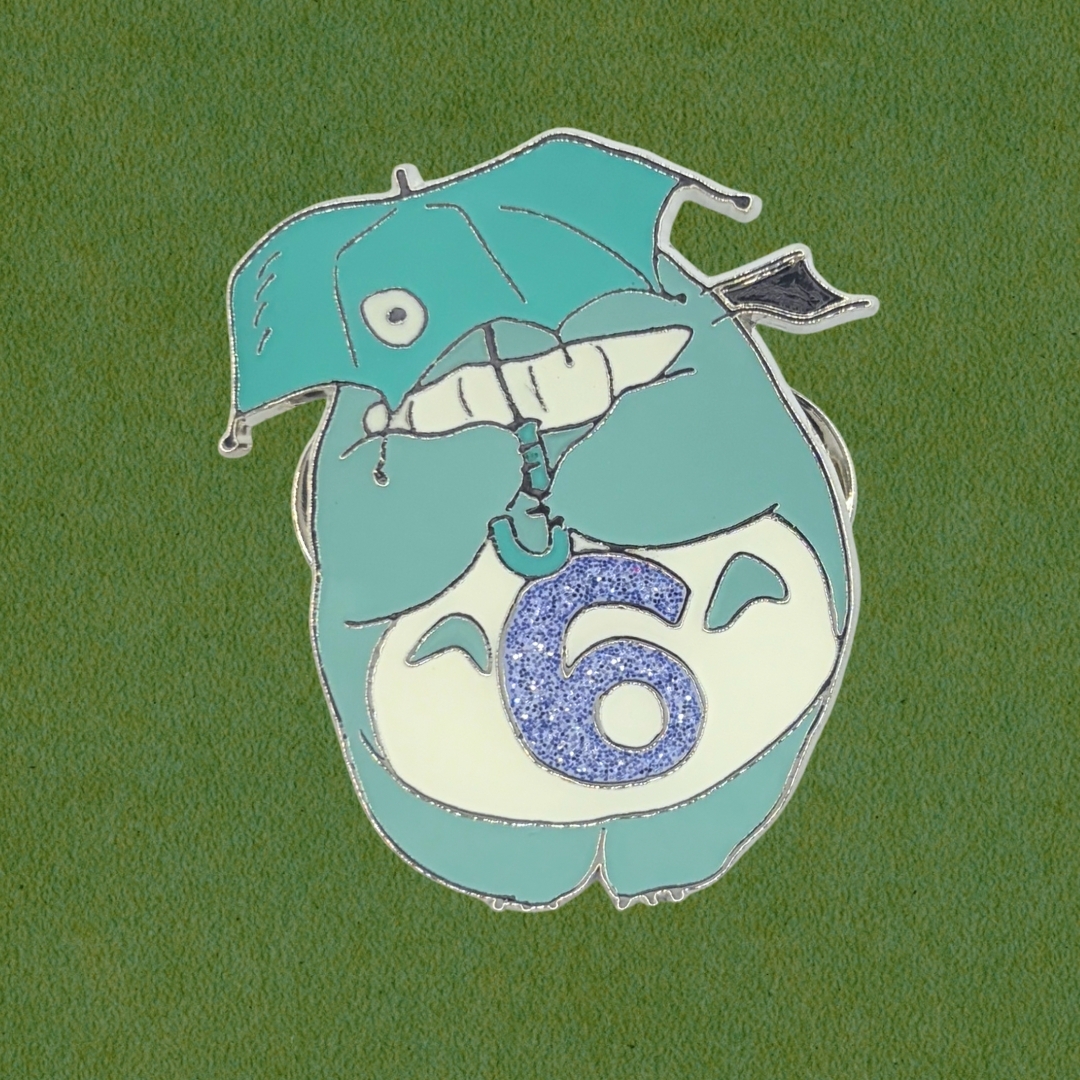 生日胸針 龍貓 6月