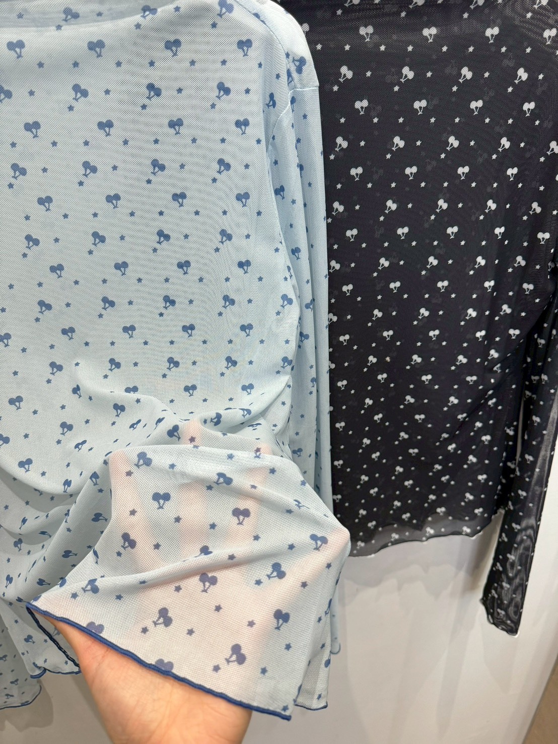 櫻桃點點可愛透膚打底衣s(預購中)