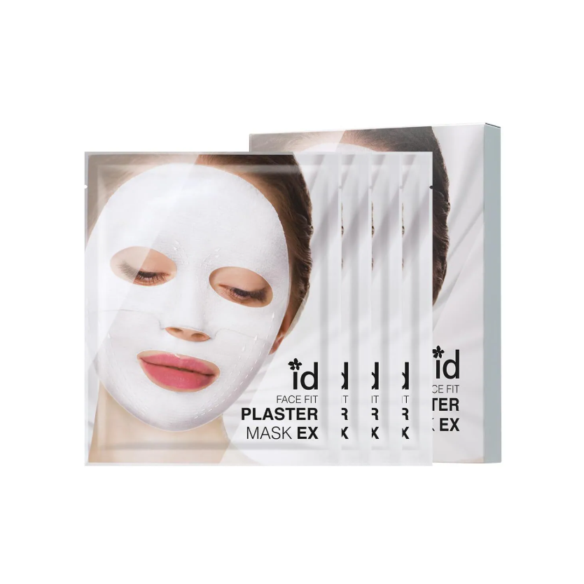 韓國代購 ID FACE FIT PLASTER MASK EX 高嶺土泥面膜組 (4ea) x3盒