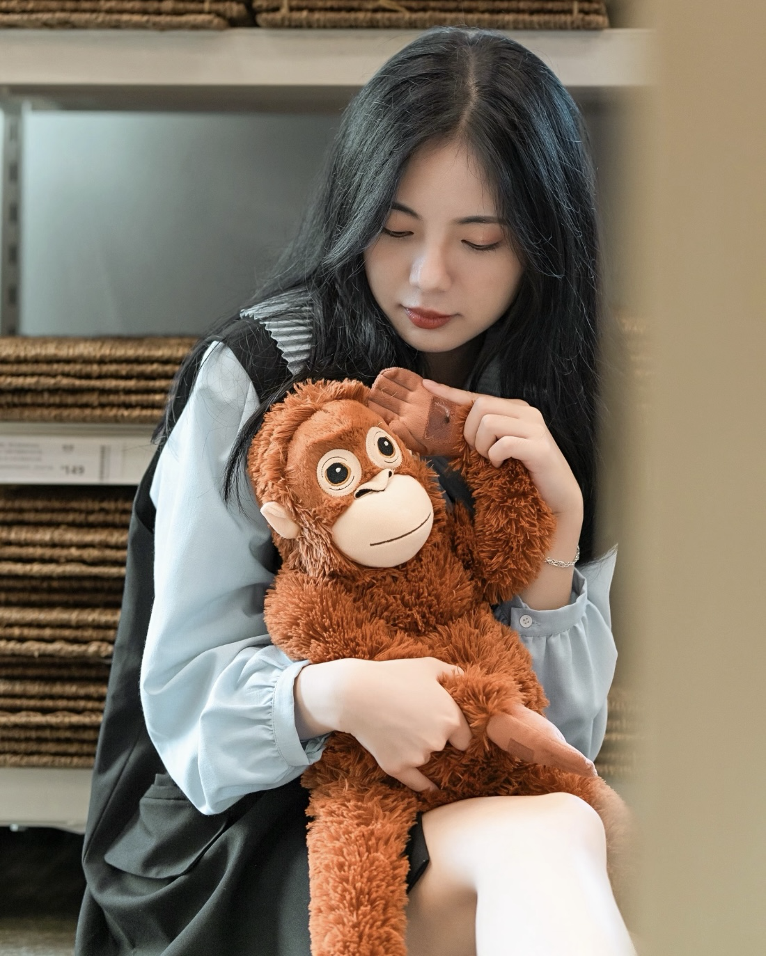 大猩猩 毛絨娃娃 玩偶 嬰兒安撫娃娃