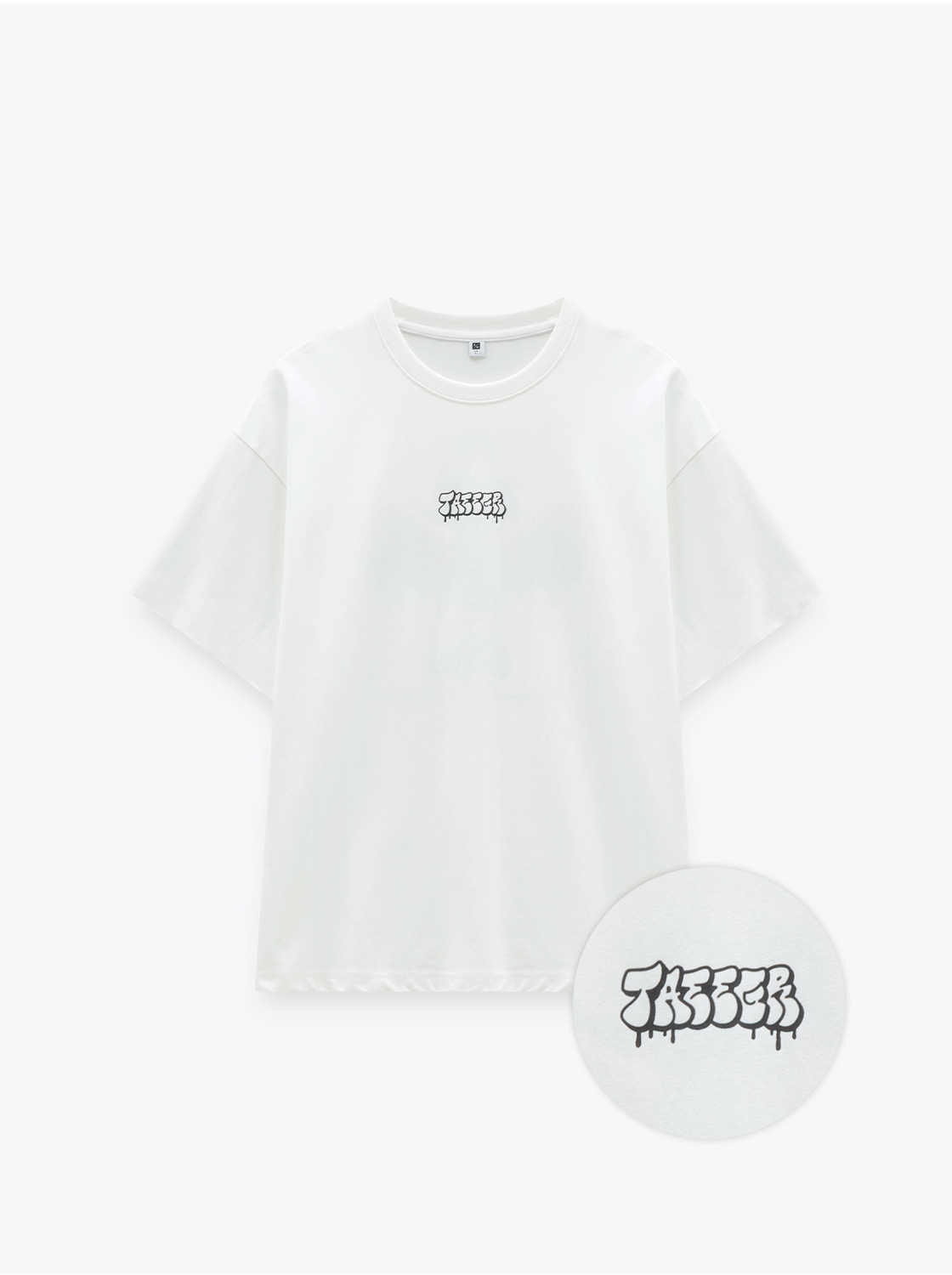 【3件999】【期間限定】質感文字印花TEE