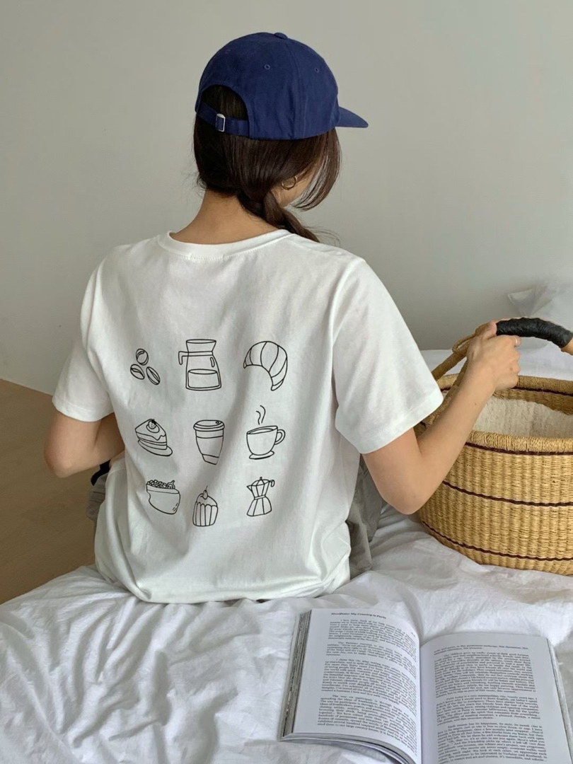 with LOVE 百搭圓領棉T｜簡約日常上衣