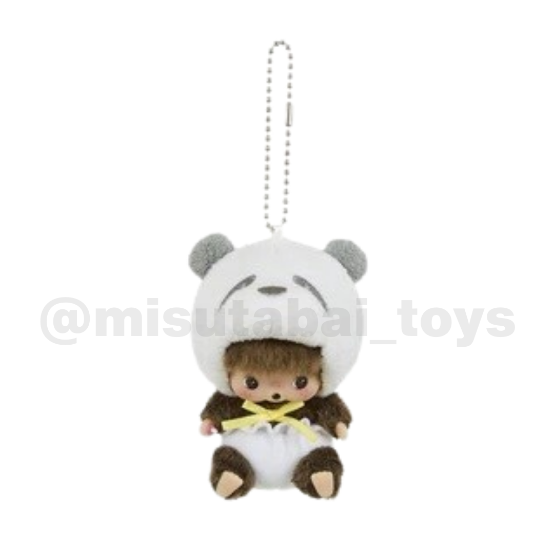 Monchhichi Babychichi SS 大臉熊貓BB掛件公仔 (10cm)
