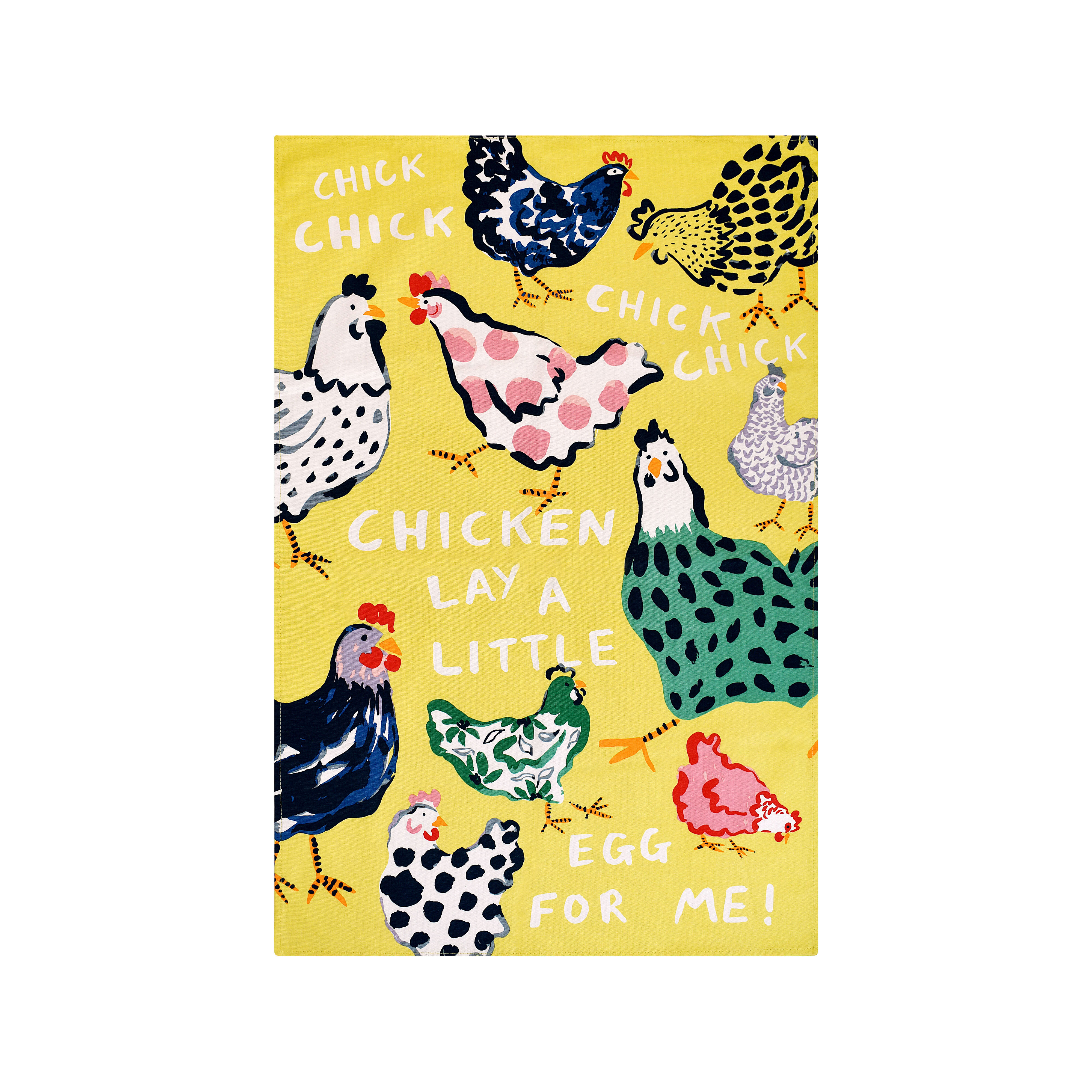 環保再生棉飾布-Chick Chicken