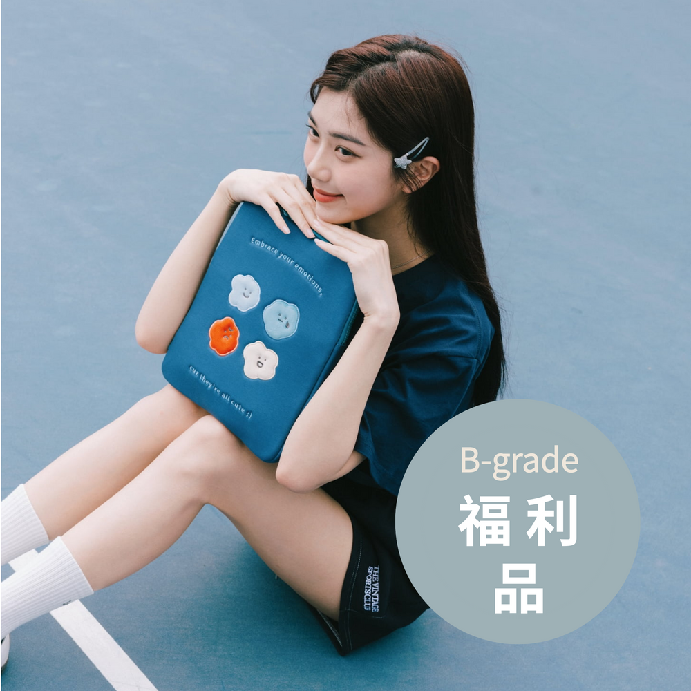 (福利品) 平板收納包 喜怒哀樂