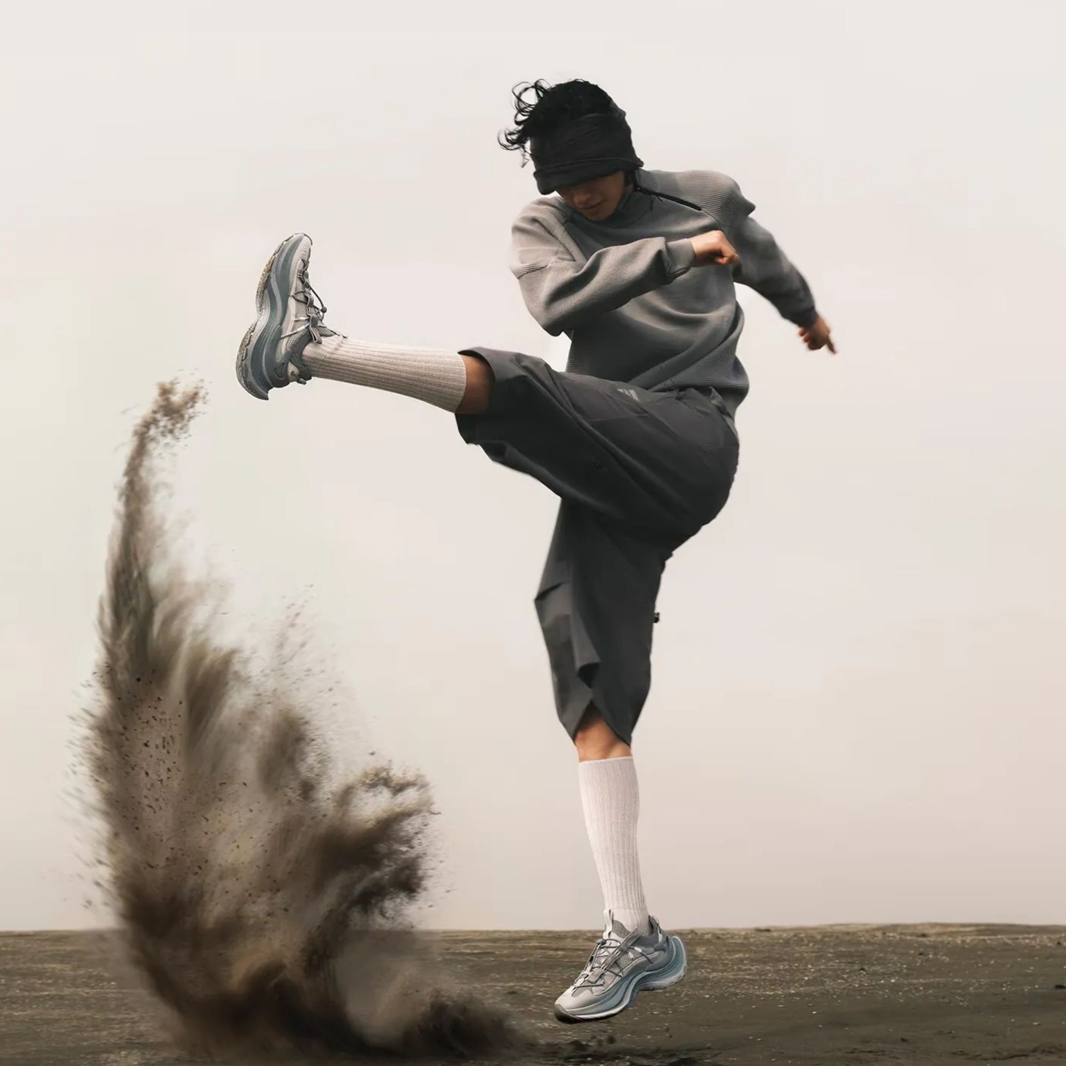 NICEDAY 代購 Adidas XLG Speed Hike 灰 石灰 機甲鞋 戶外 機能 KK1931