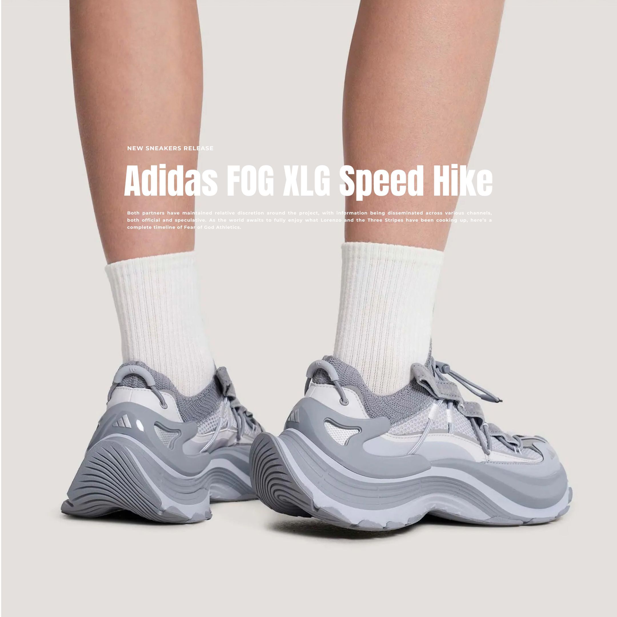 NICEDAY 代購 Adidas XLG Speed Hike 灰 石灰 機甲鞋 戶外 機能 KK1931