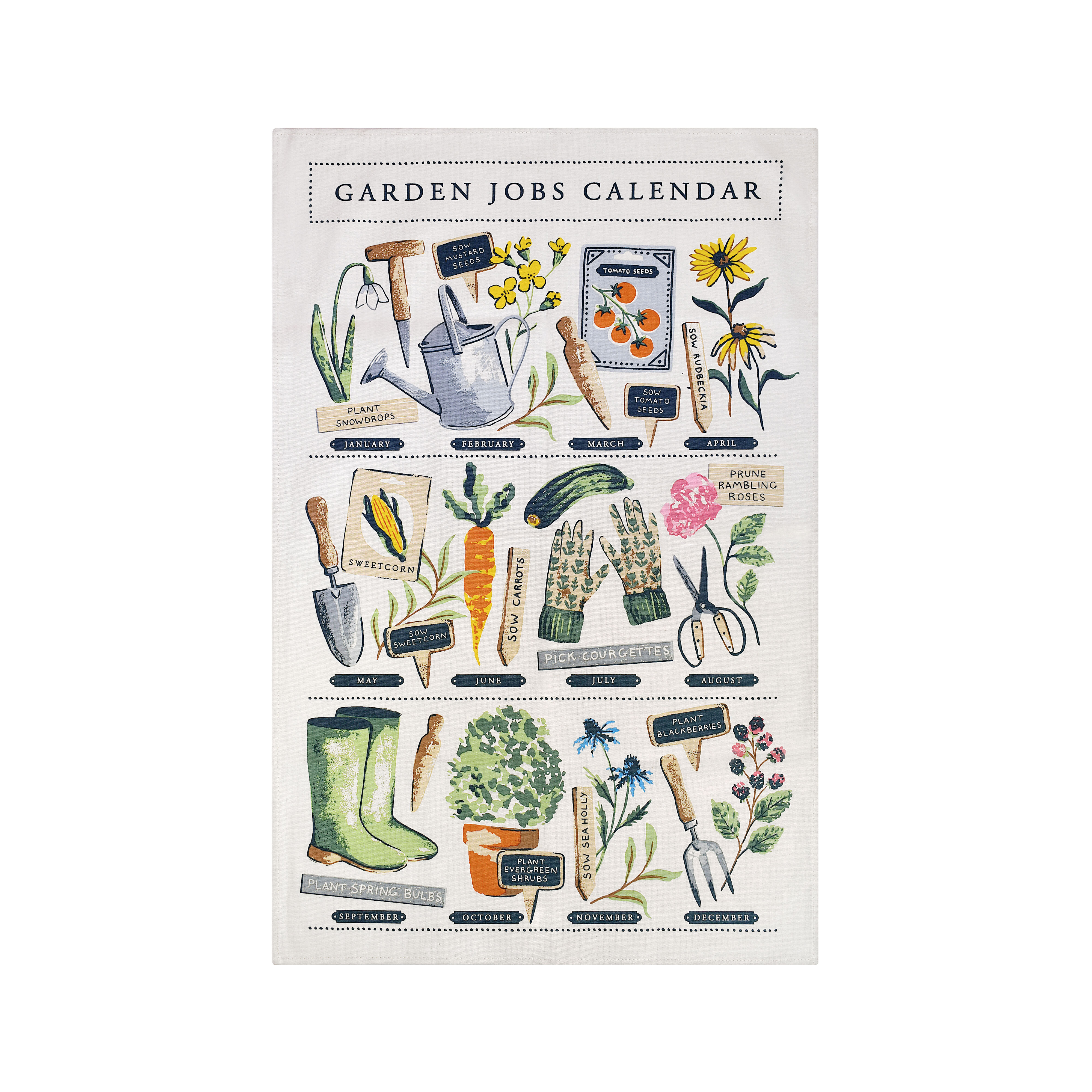 環保再生棉飾布-Time to Grow JOBS