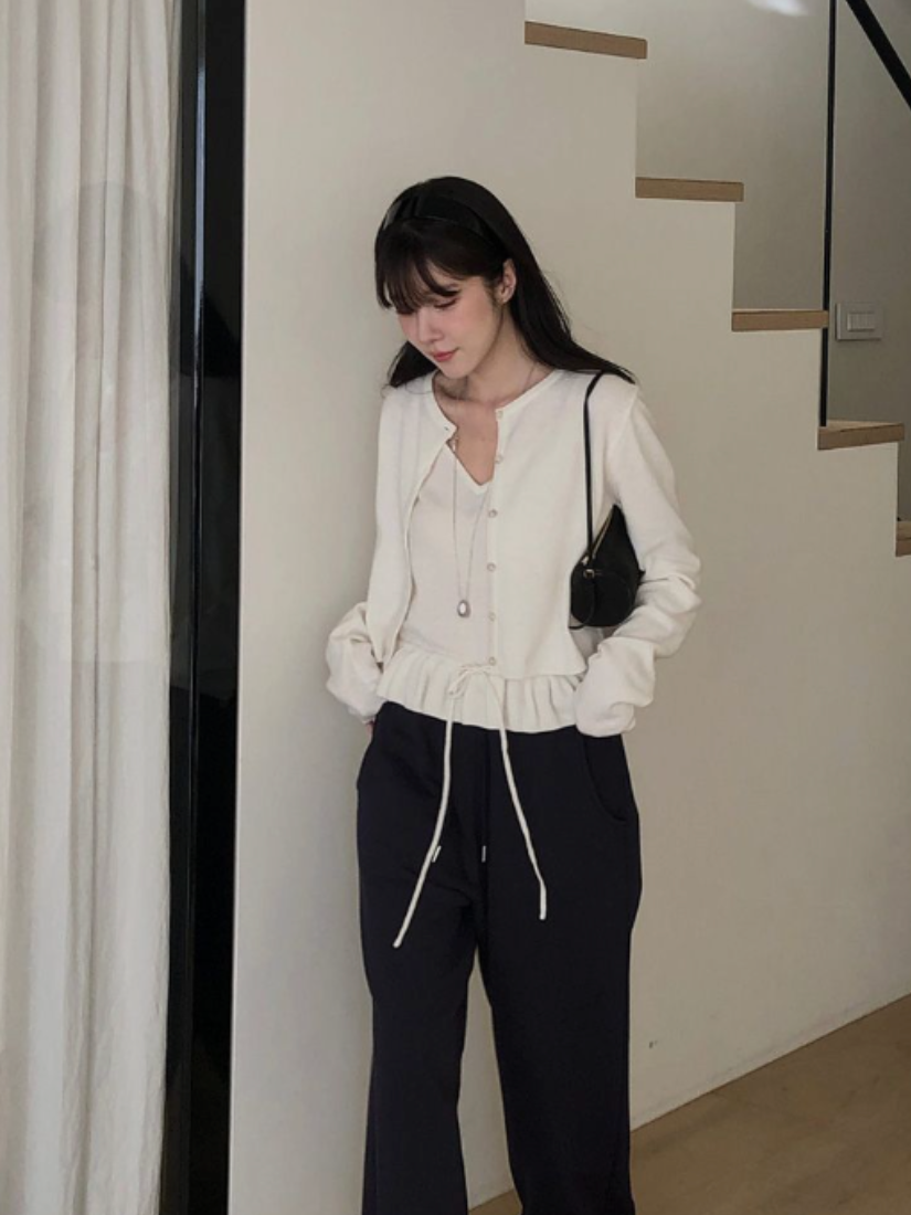 Hani 喀什米爾簡約短版罩衫 [ 4色 / Free ]