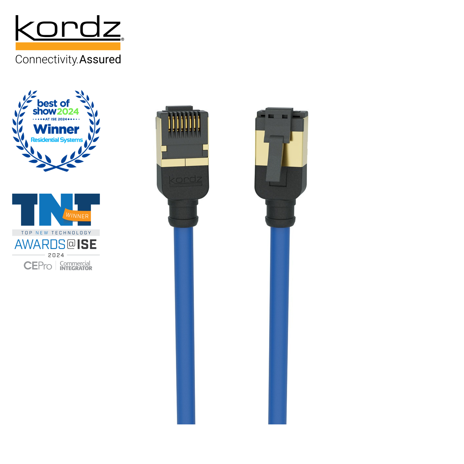 Kordz PRO SlimCat Cat6 線