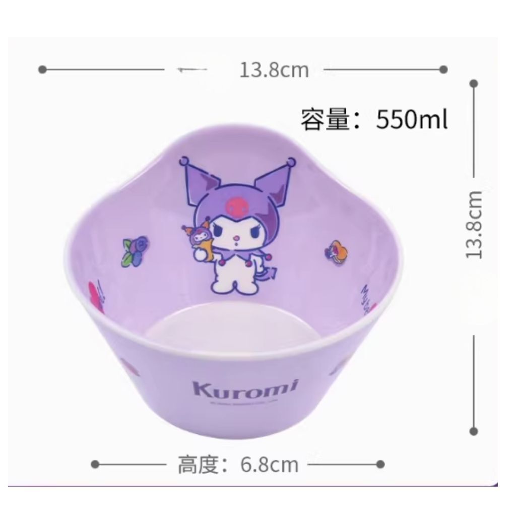 佻皮魔女| 3D 兒童碗 (科學瓷)