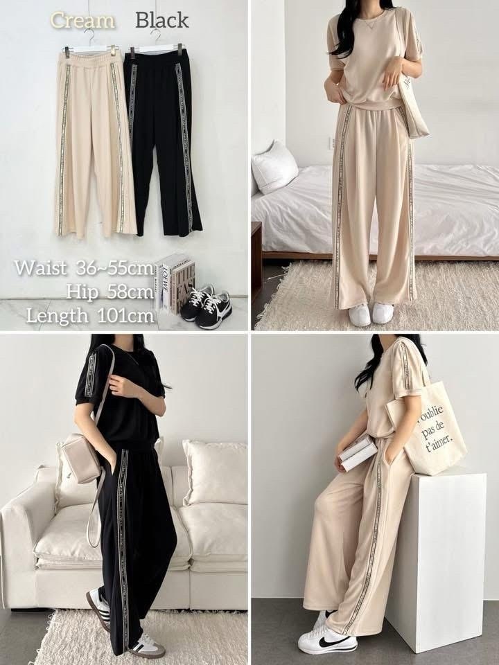 2026最新款，超高質，靚料英文字邊運動褲～152AE