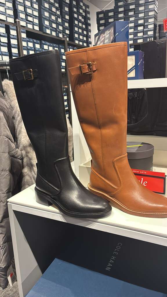 WE005 Cole Haan 金屬扣環長靴