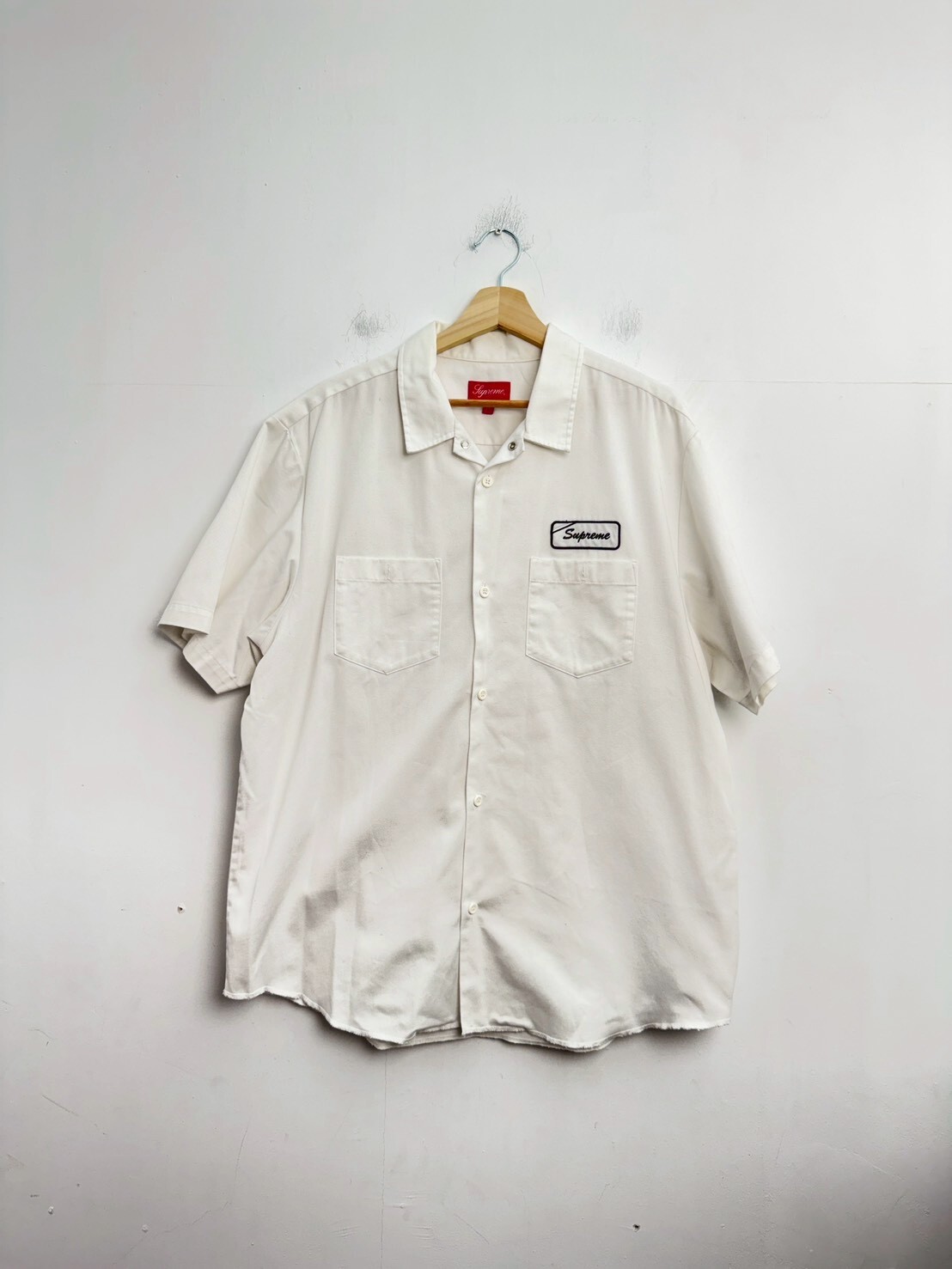 SUPREME 21SS Dog S/S Work Shirt SIZE XL