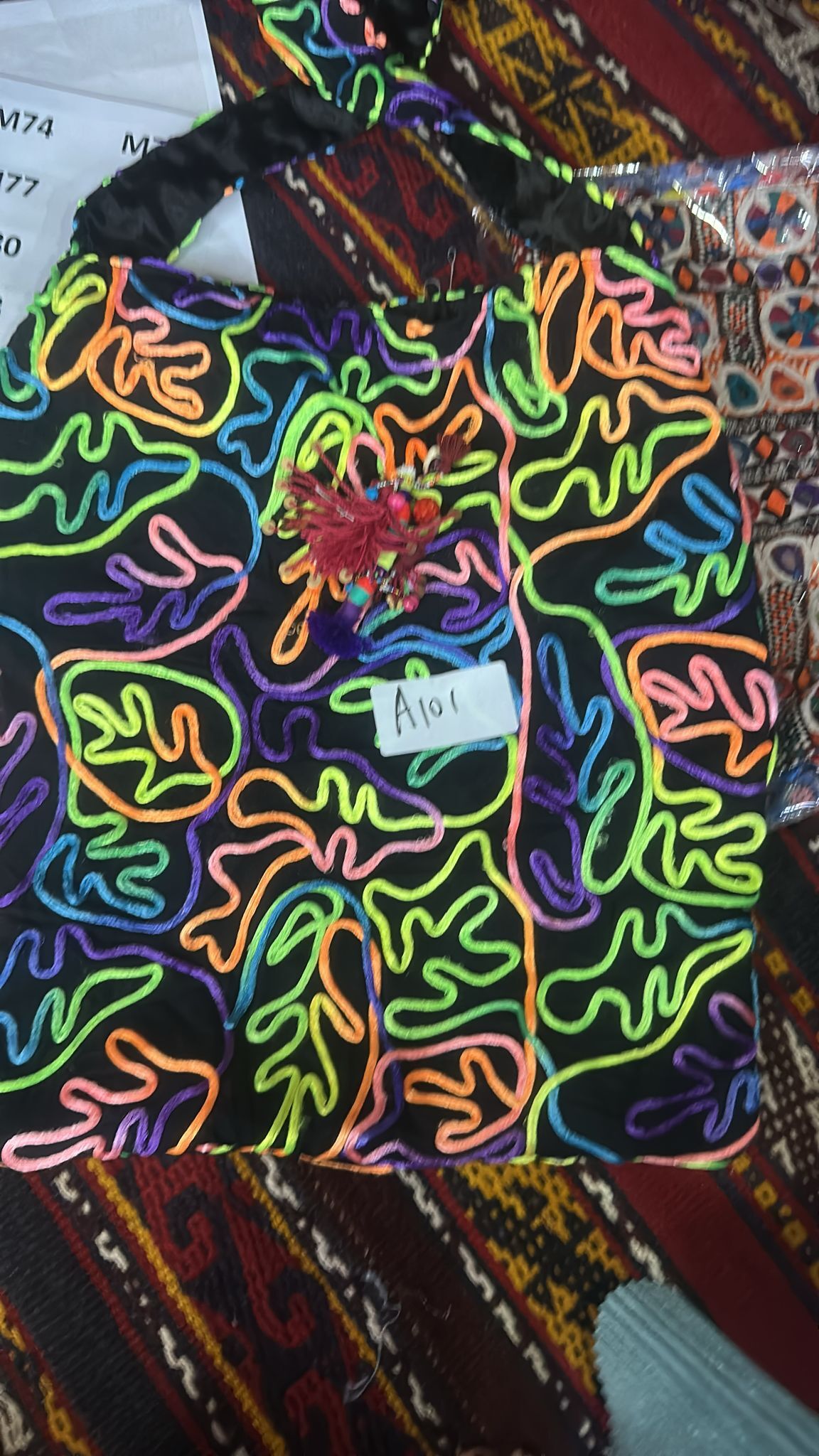 [India Preorder][Preorder 2month around] Macrame bag A101 (0309indialive)