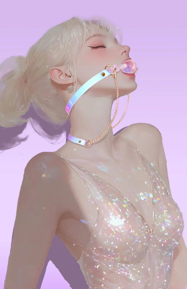 MISSFUN 夢遊彩虹糖心口球及牽引練組 矽膠口球 矽膠口枷 矽膠口塞