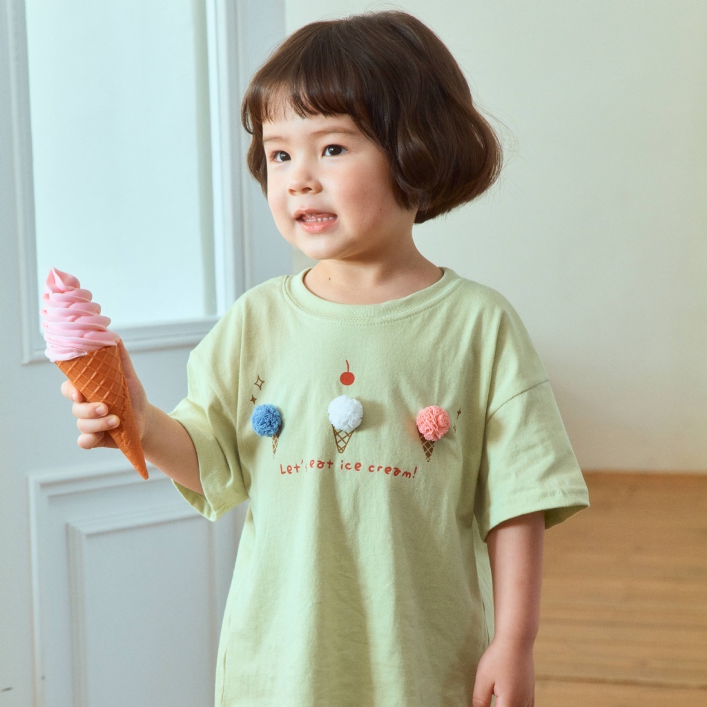 正韓夏 1stblue 立體冰淇淋上衣