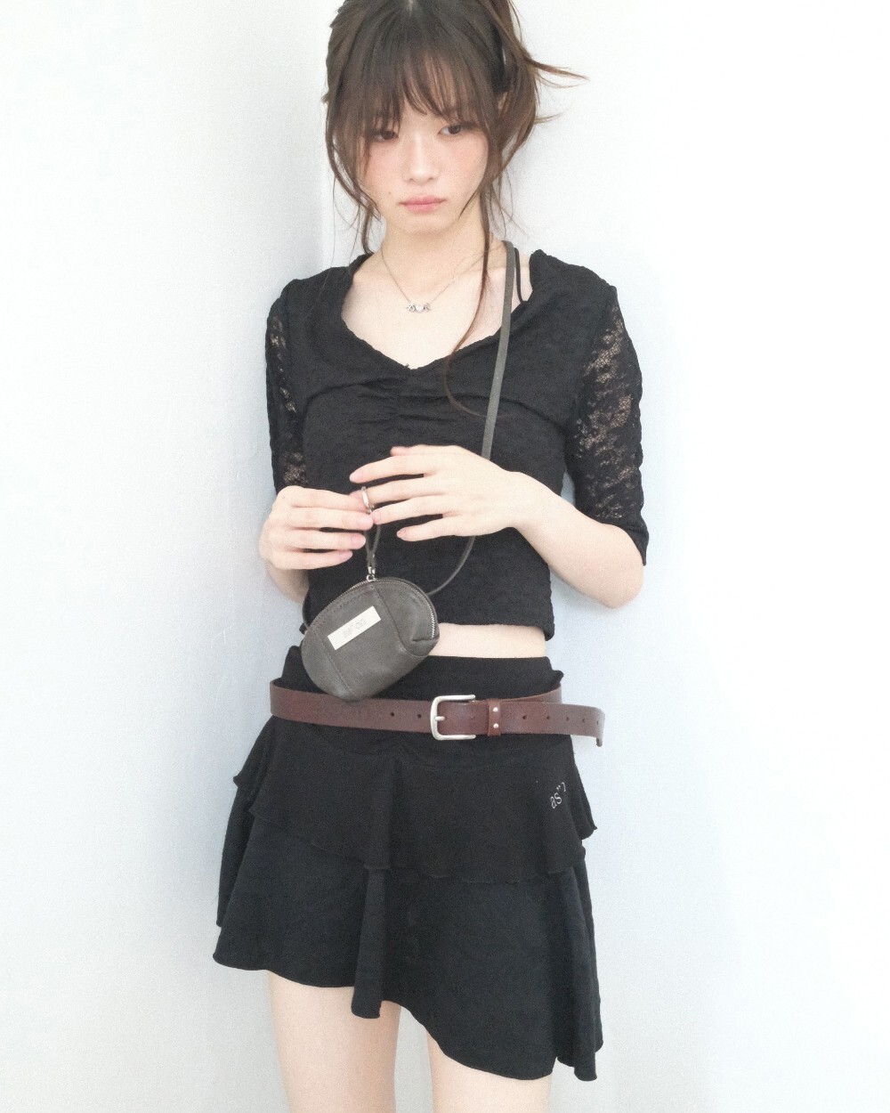 as’’on ason  COY POUCH BAG 收納小包 斜跨小包 三色