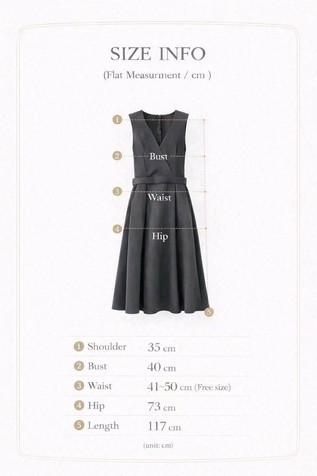 MA6016 交疊連身裙