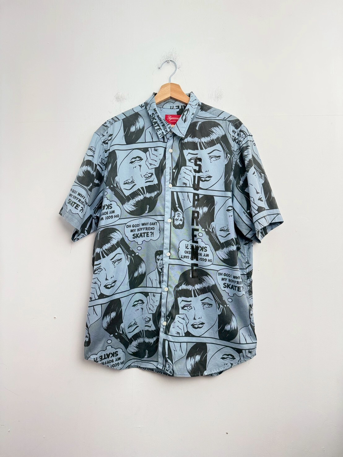 SUPREME 17SS Thrasher Boyfriend S/S Shirt SIZE XL