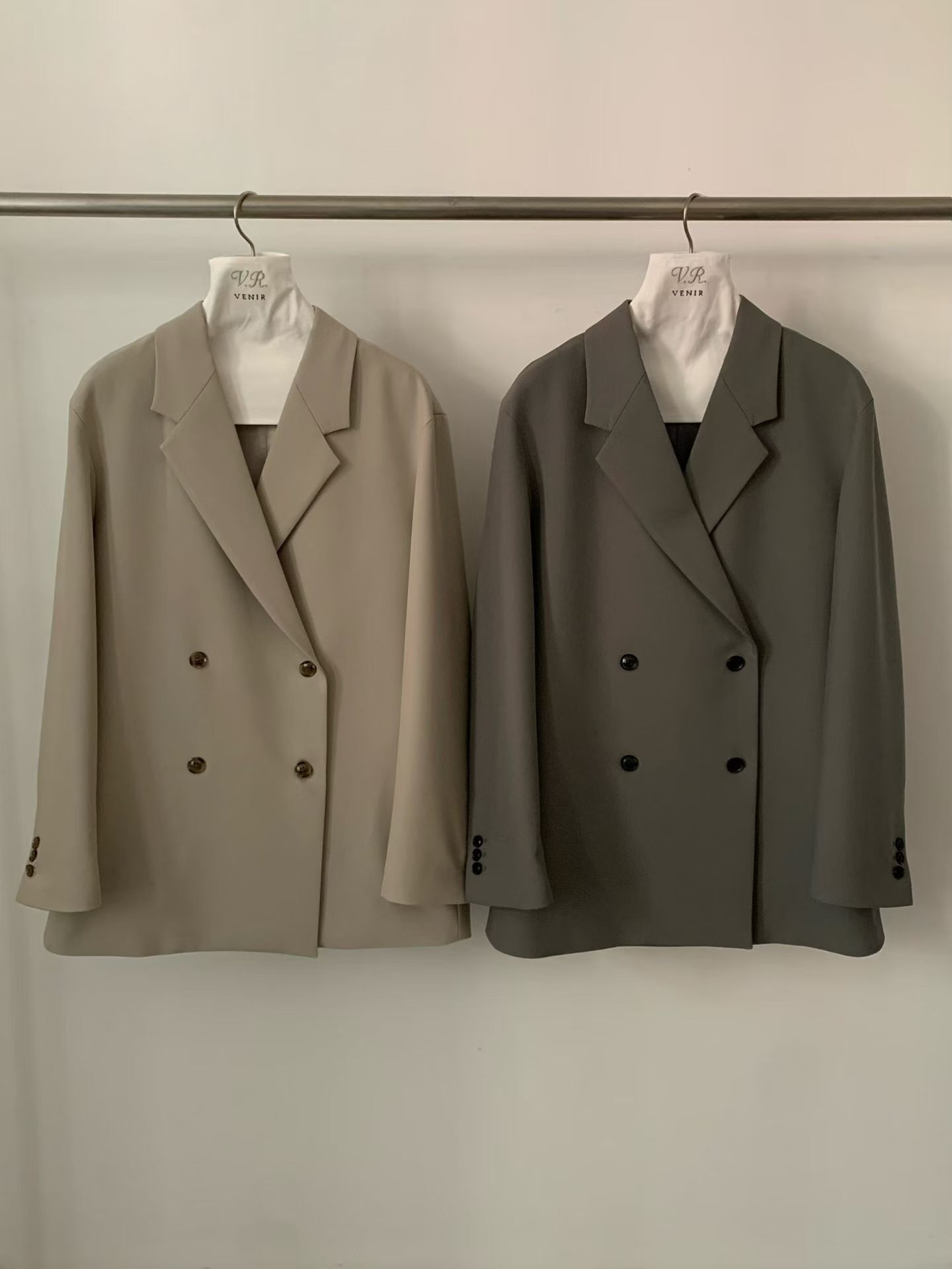 VR6068 雙排扣西裝外套