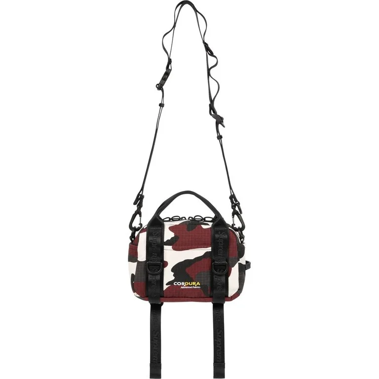 26SS】Supreme Shoulder Bag Red Camo Supreme SS26 Shoulder Bag - Black