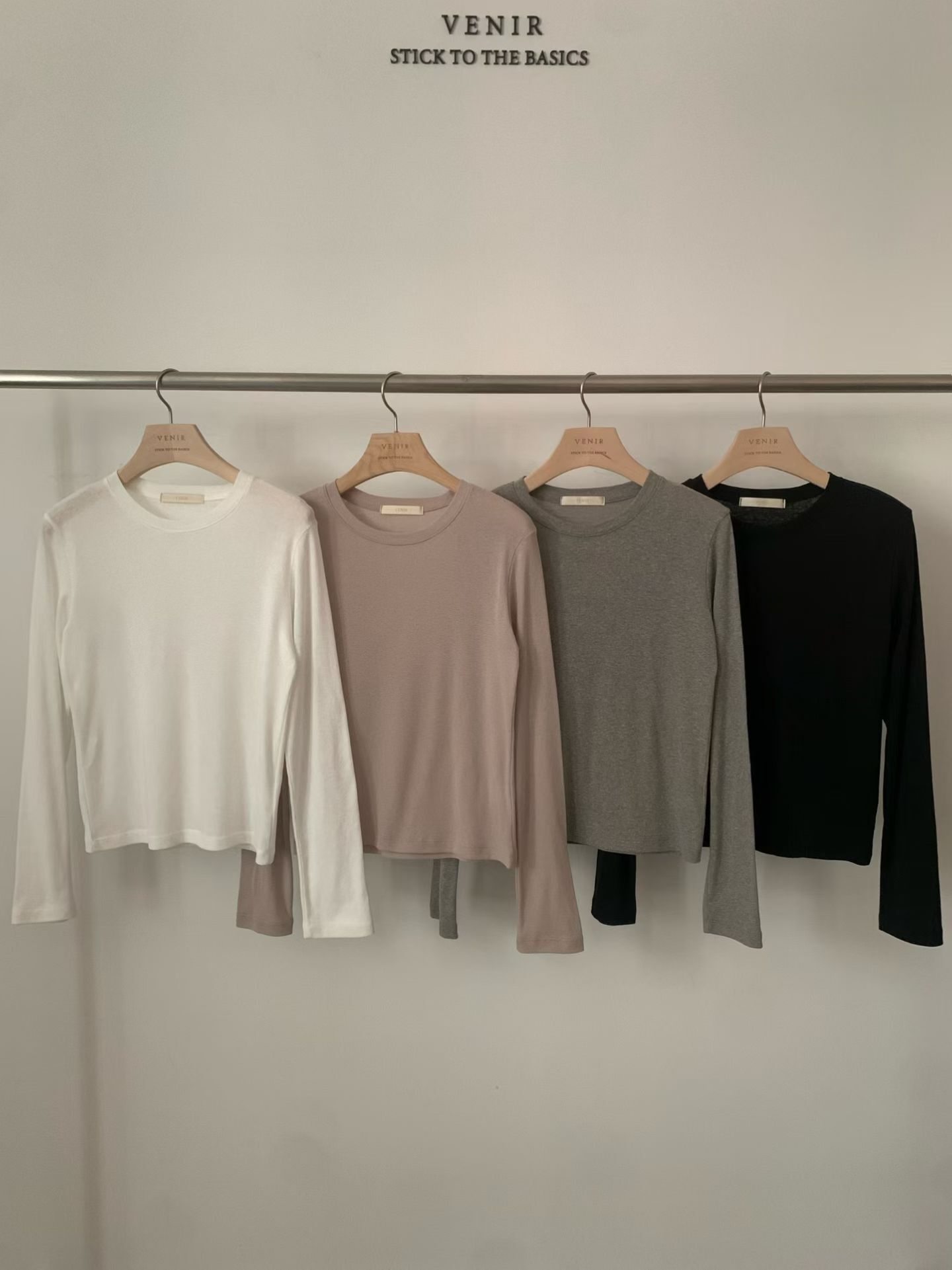 VR6066 內搭小圓領上衣