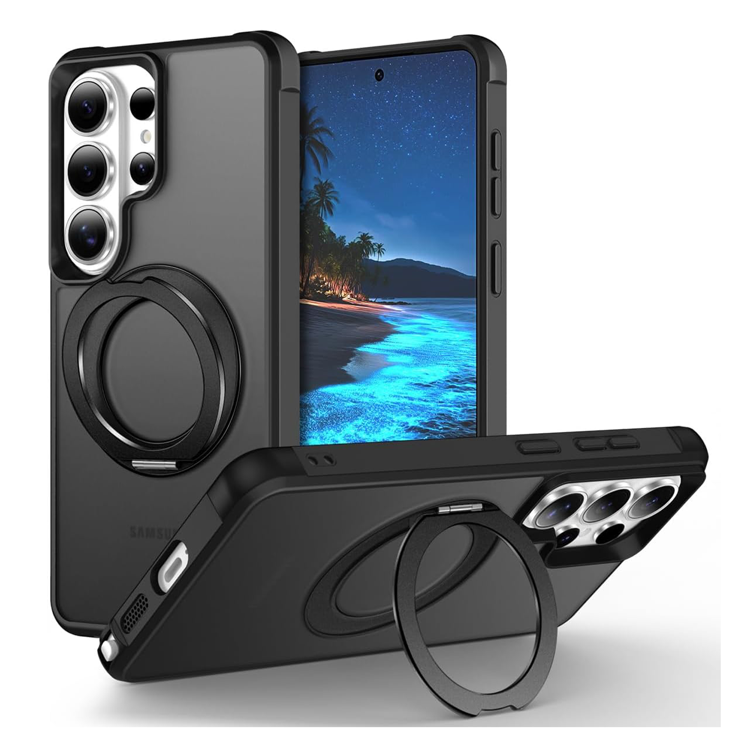 XPRO - Mag AG Pro - Samsung S26 Ultra Case 高度防撞磨砂磁吸旋轉支架手機保護殼