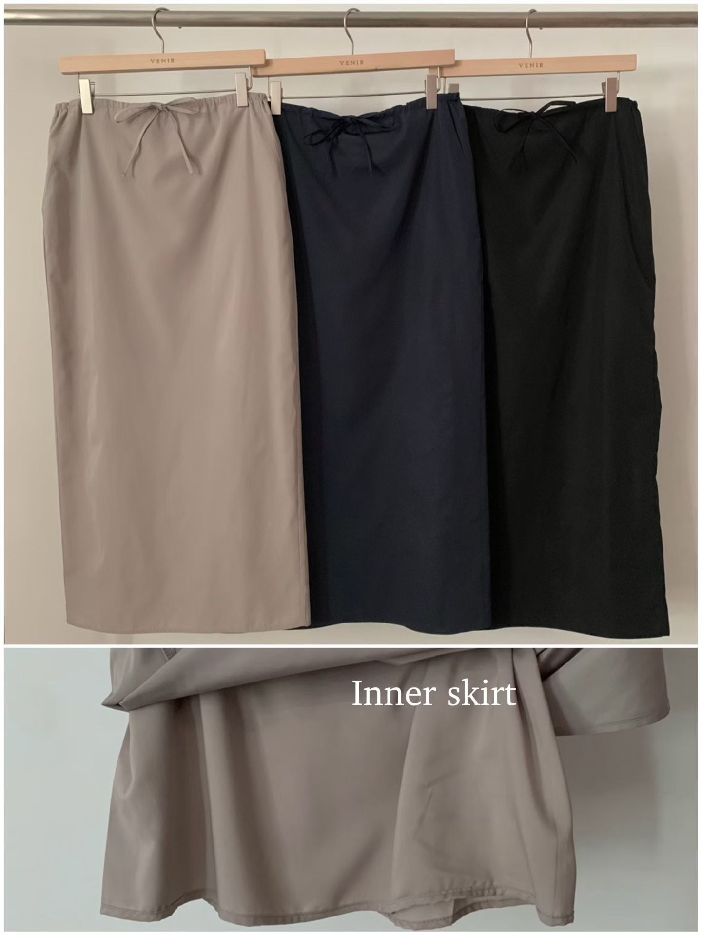 VR6055 綁繩直筒裙