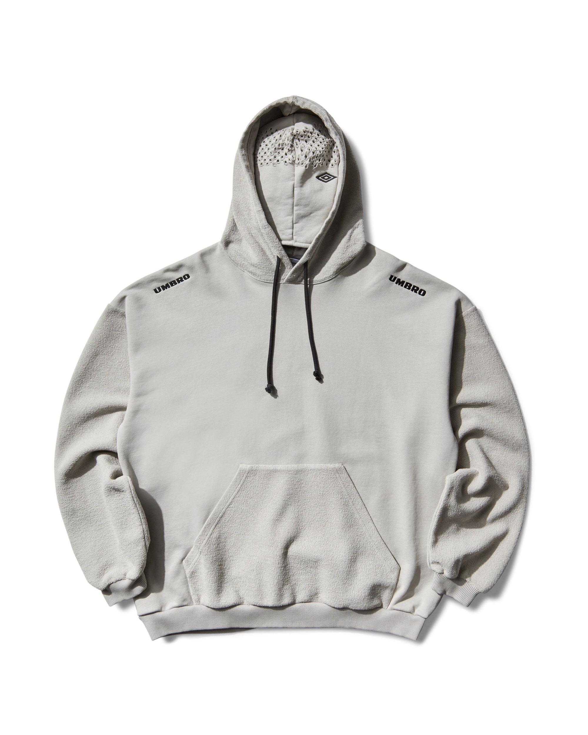 Umbro｜Lasered Masked Hoodie "Light Grey"