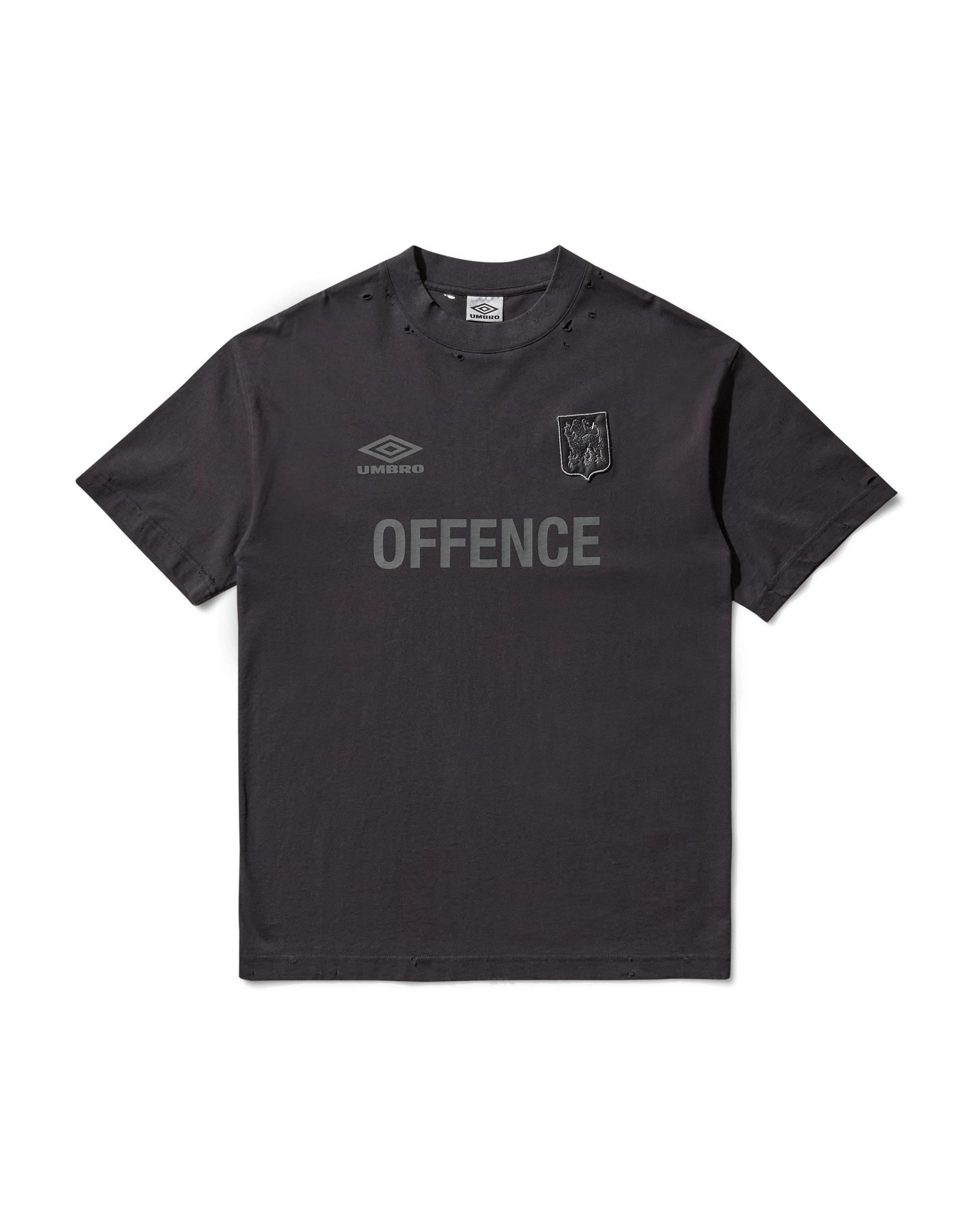 Umbro｜Offence Defence Tee "Washed Black"