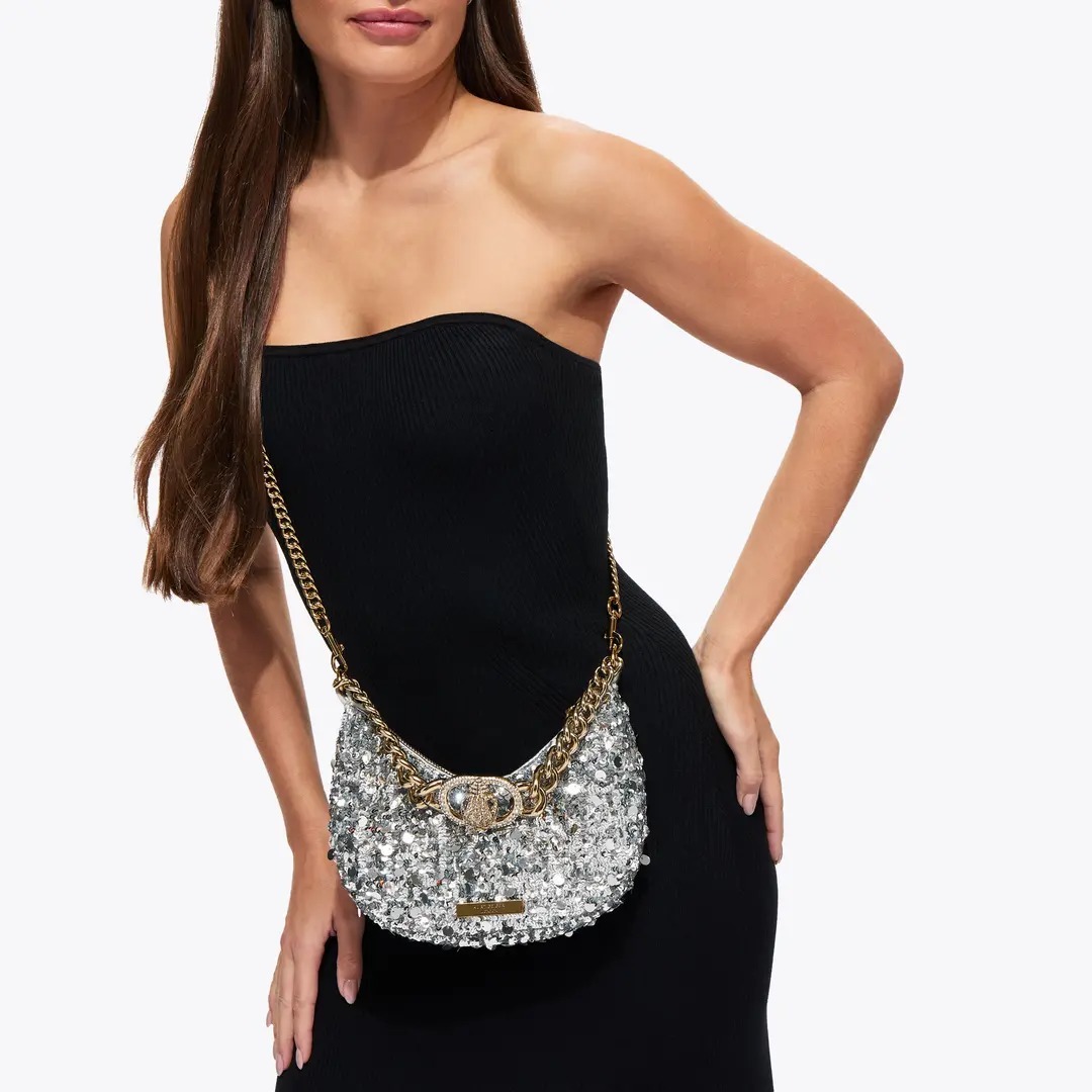 英國代購 (獨立訂單)-Kurt Geiger London small chelsea chain hobo bag