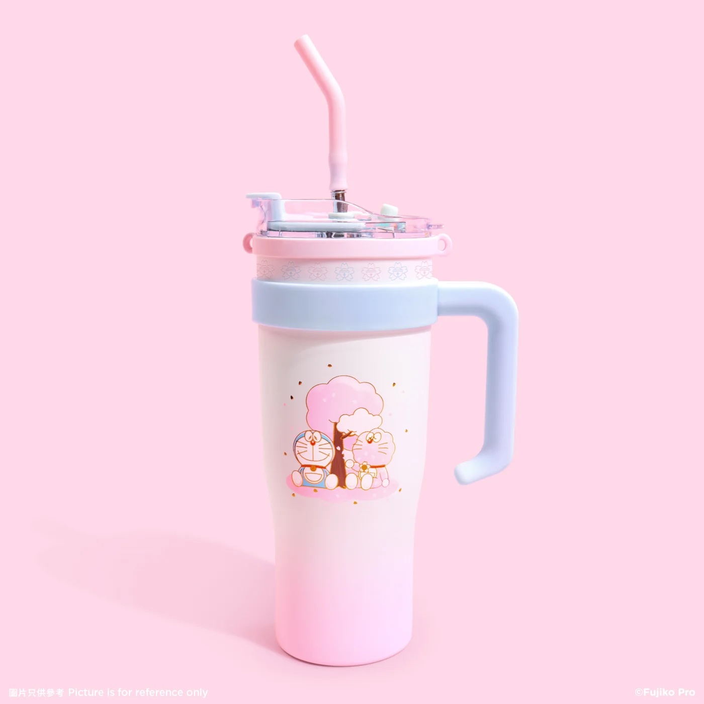 🌸🇯🇵 哆啦A夢 日本展限定- 哆啦不鏽鋼手把保溫杯