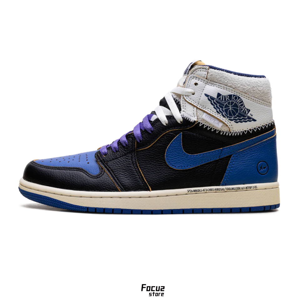 【Focus Store】預購 Union x Fragment Design x Air Joran 1 High OG "Royal Blue" 皇家藍 2026聯名款 IO7847-001