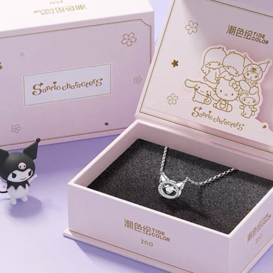 SANRIO 三麗鷗 酷洛米 跳動的心 項鍊 送禮 高級感 生日