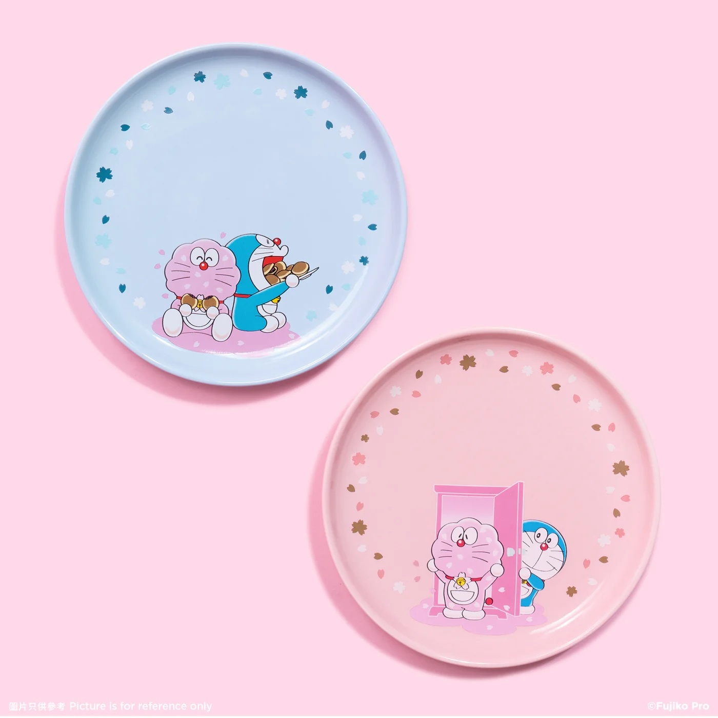 🌸🇯🇵 哆啦A夢 日本展限定- 陶瓷盤子套裝（1套2入）