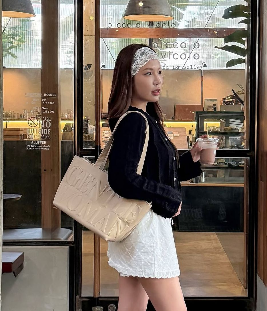 Gentle Woman Daily Shoulder Bag(Cream)