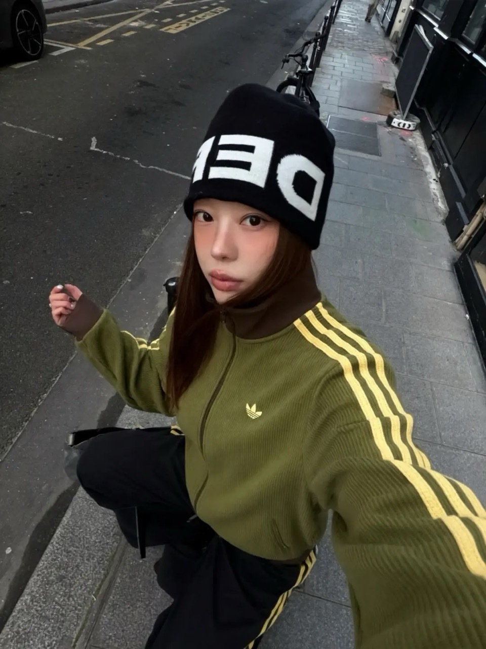 ADIDAS ORIGINALS 華夫格 立領外套 雙拉鍊 三葉草 抹茶綠 橄欖綠 摩卡棕 奶油黃 男款 KZ2914 / 預購