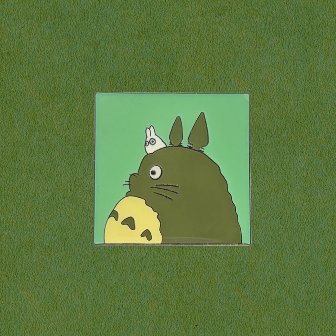 胸針 龍貓 大小龍貓 側臉