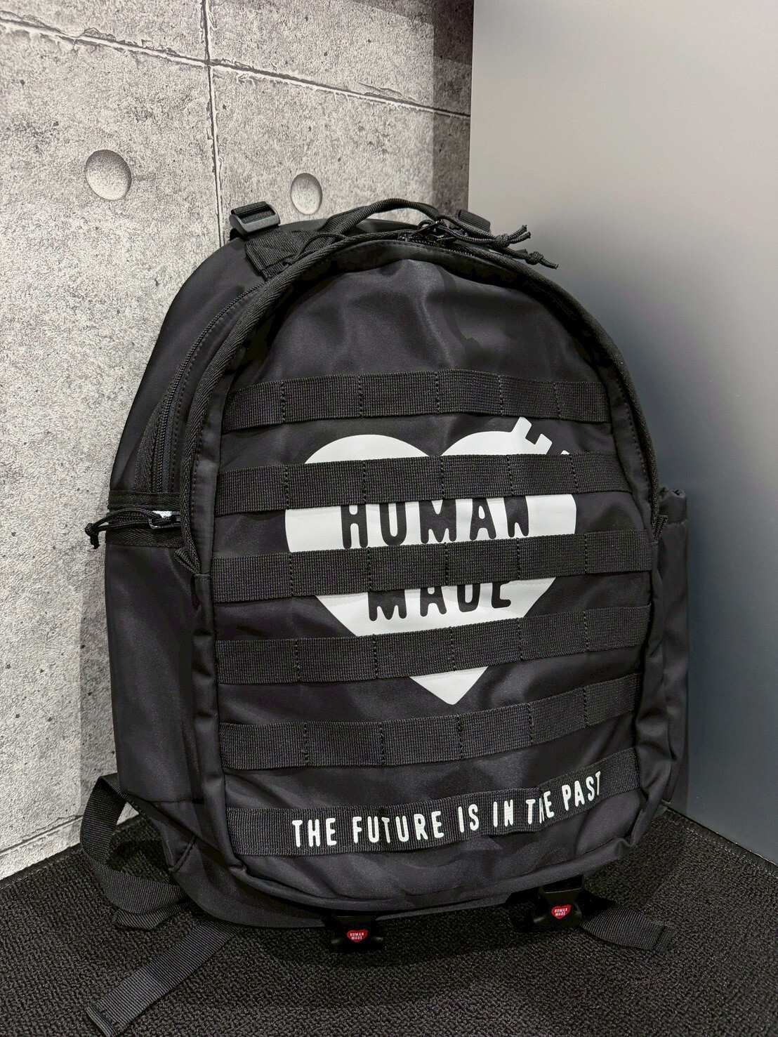 HUMAN MADE 經典愛心Logo 露營包 後背包