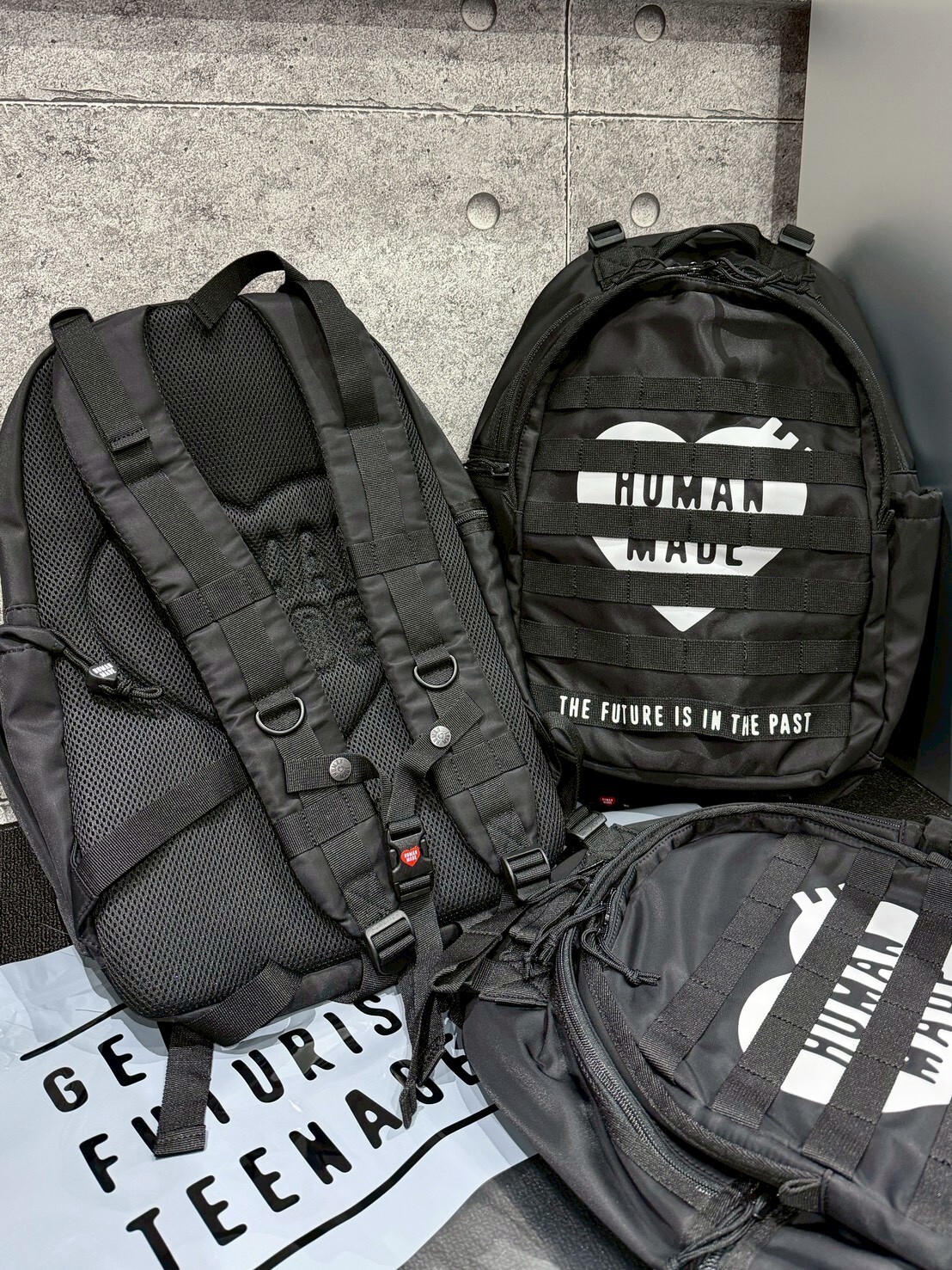 HUMAN MADE 經典愛心Logo 露營包 後背包